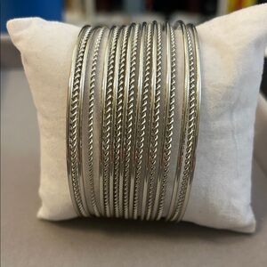 Park Lane Silver Bracelet Set